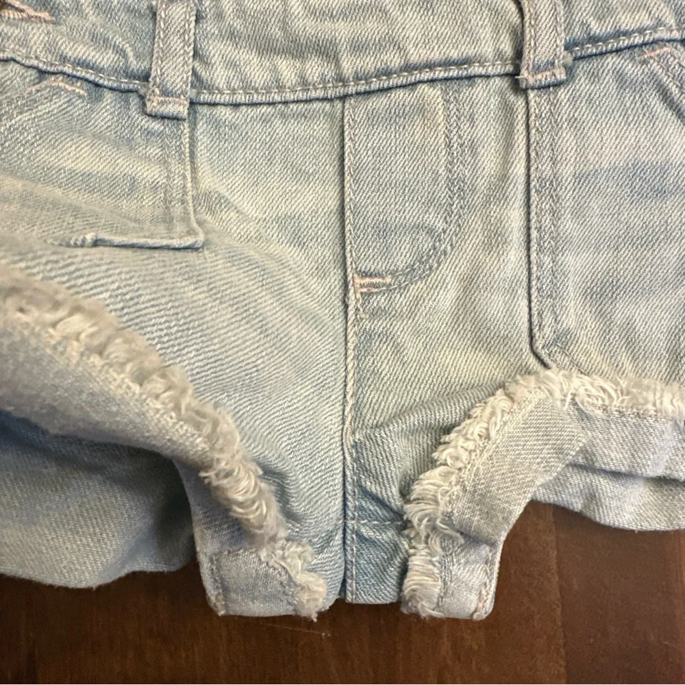 Oshkosh Overalls Baby Girl 6 Months Shorts Western Beach School‎ Cute 💕